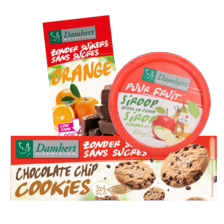 Alle Damhert suikervrij of minder suiker